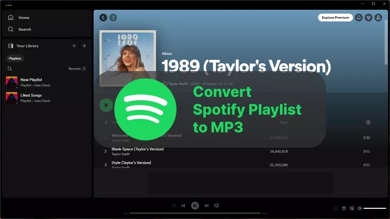 SpotifyプレイリストをMP3に変換する方法
